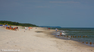 Plaża w Kuźnicy - źródło: www.kuznica.info.pl